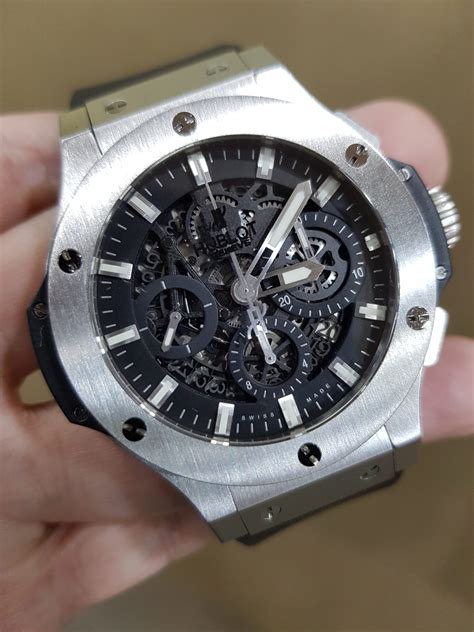 hublot big bang all black skeleton|hublot big bang 45mm.